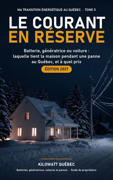 Couverture du tome 5, Le courant en réserve